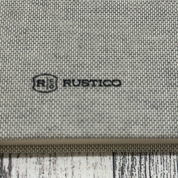 Rustico textile leather journal new - Picture 5 of 7